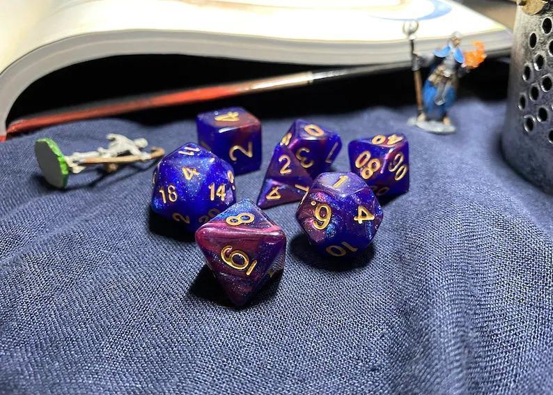 ASTRAL PLANE DnD Dice Set