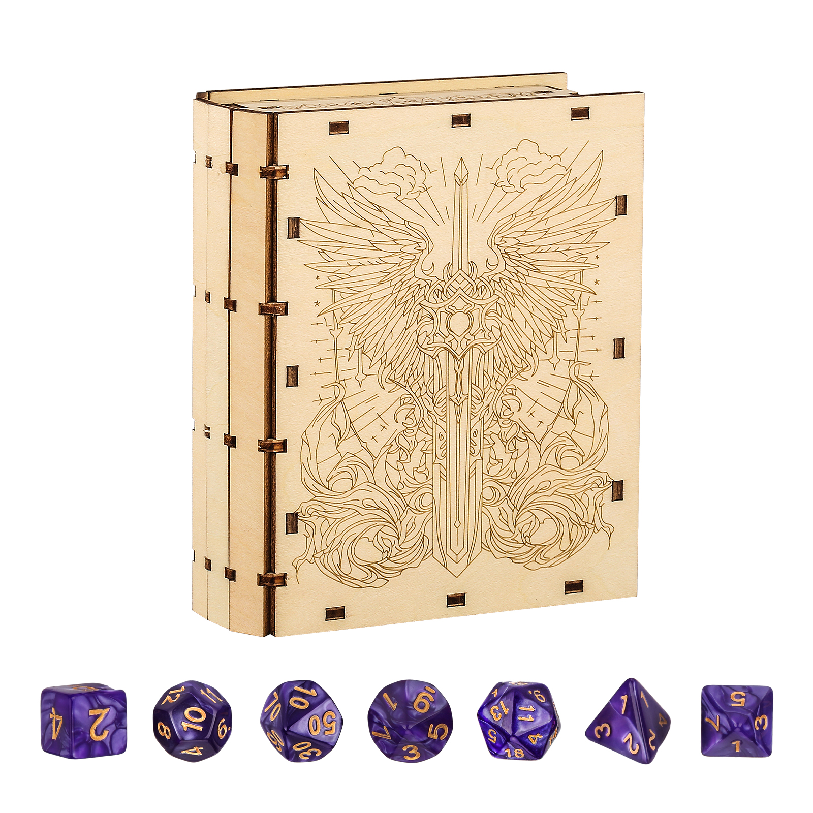 Guardian's Wing Dice Vault and Tray