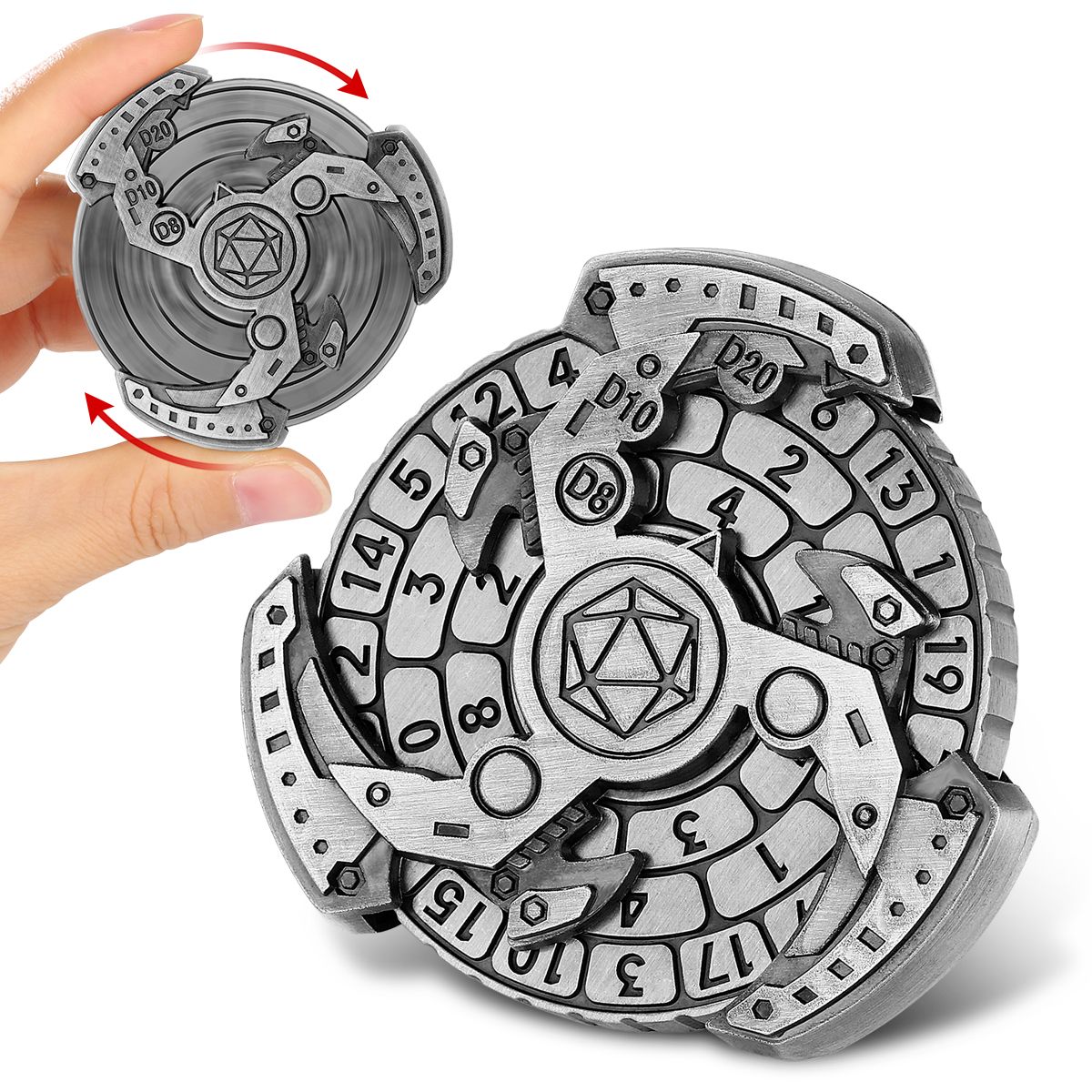 Tri-Spinner Dice Roller