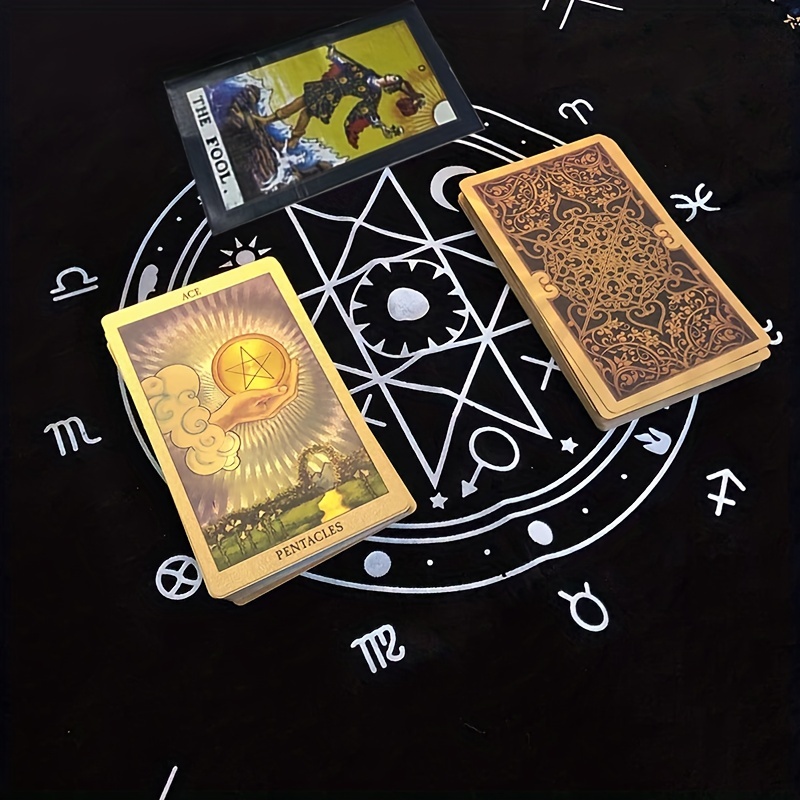 Golden Foil Tarot Deck
