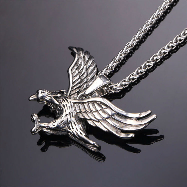 Eagle Animal Charm Necklace