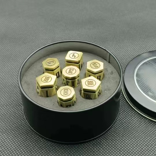 New D6 Bullet Dice Set