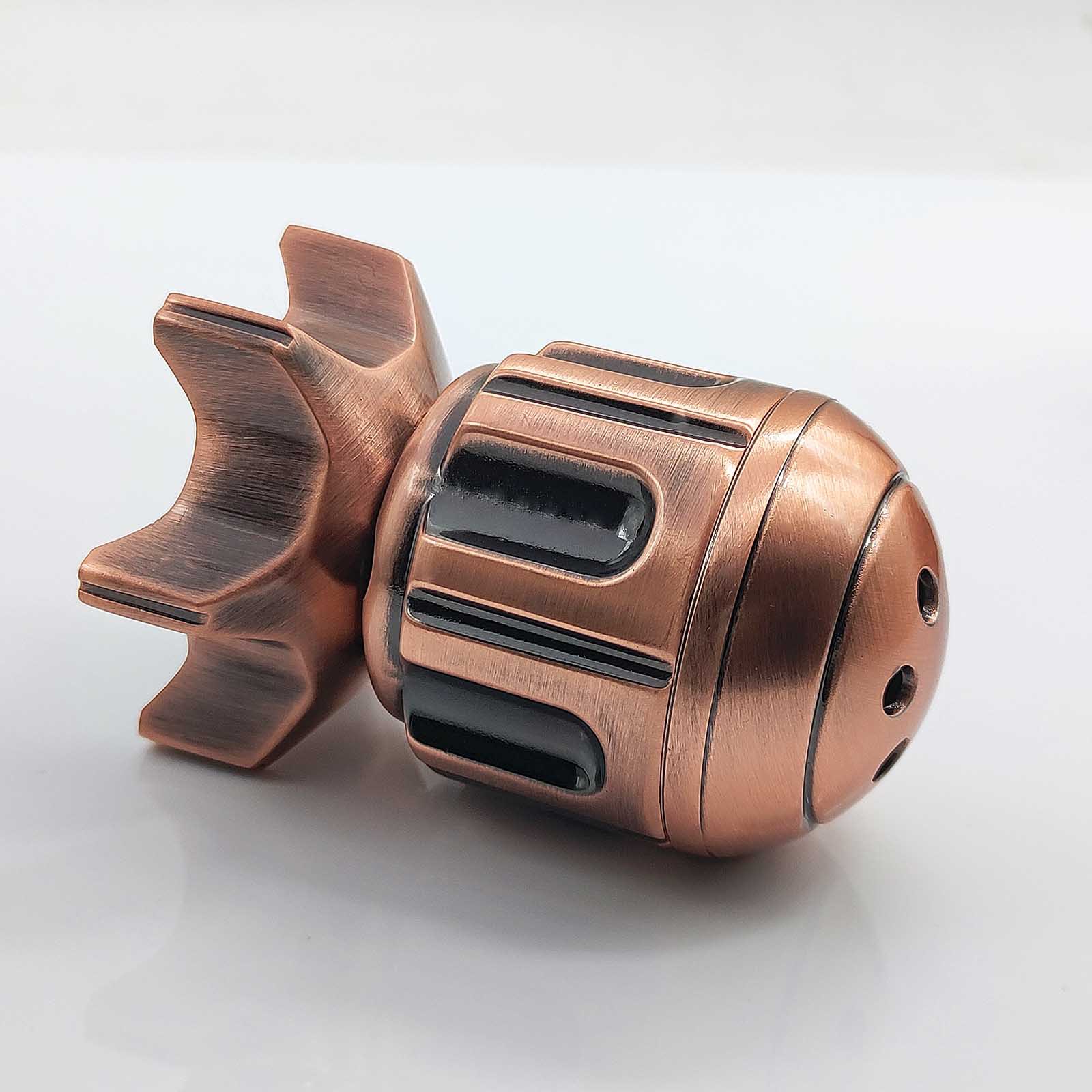 Metal Rocket Bullet Dice Set Rotatable Polyhedron RPG Role Playing DND Dragon and Dungeon Dice