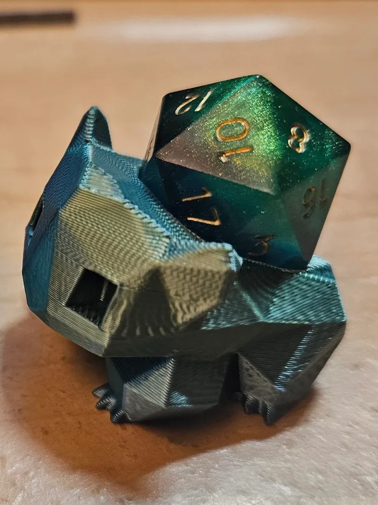 Bulbasaur Dice Display Stand
