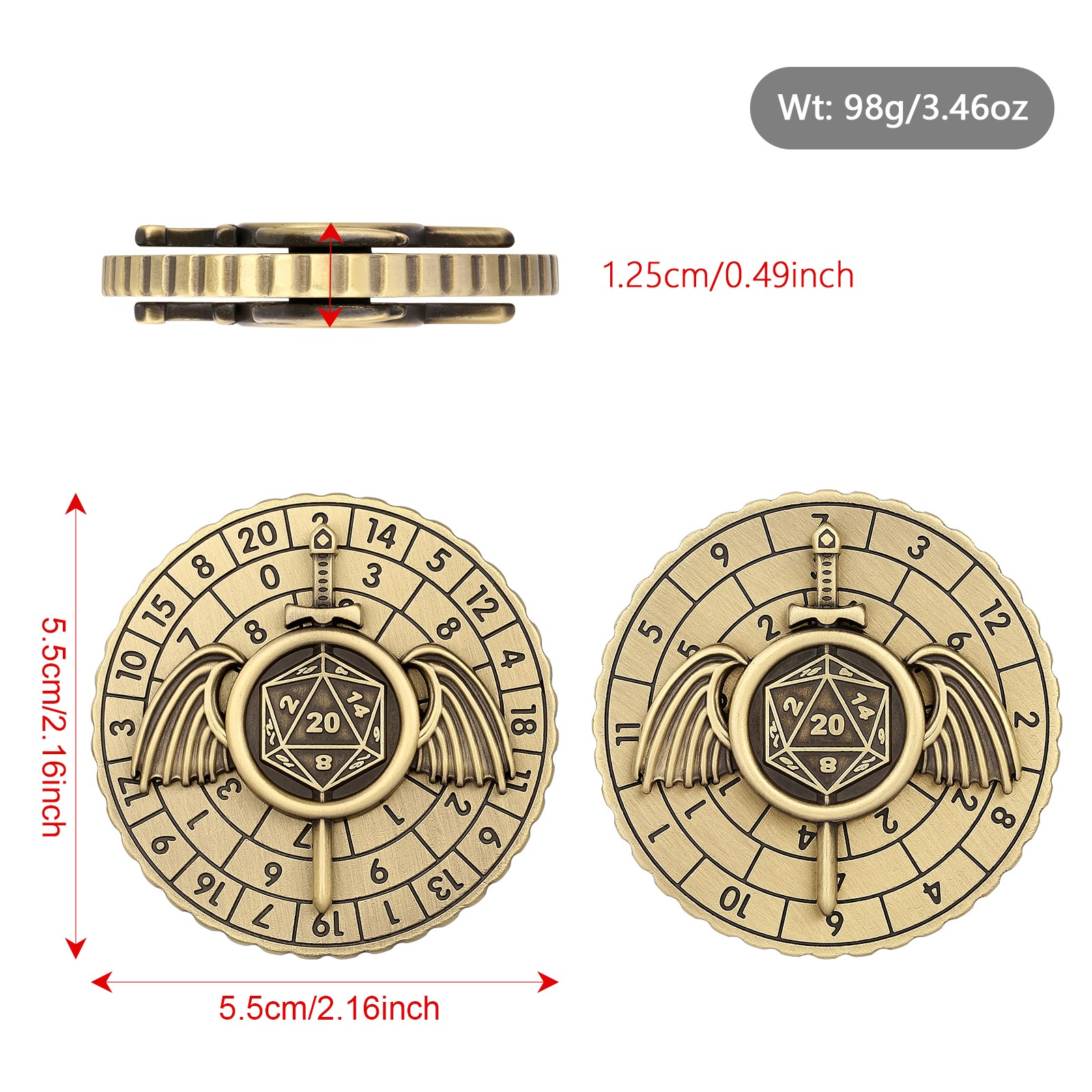 Blade & Wing Fate Spinner