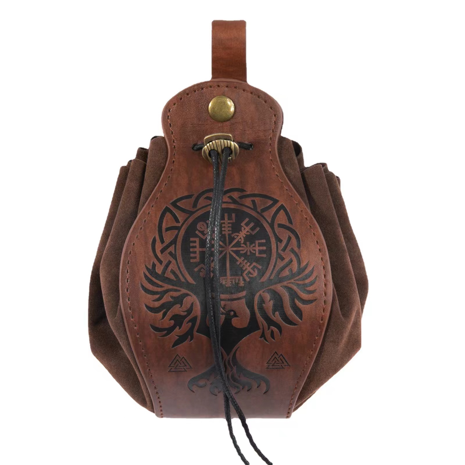 The Guild's Leather Dice Pouch & Tray
