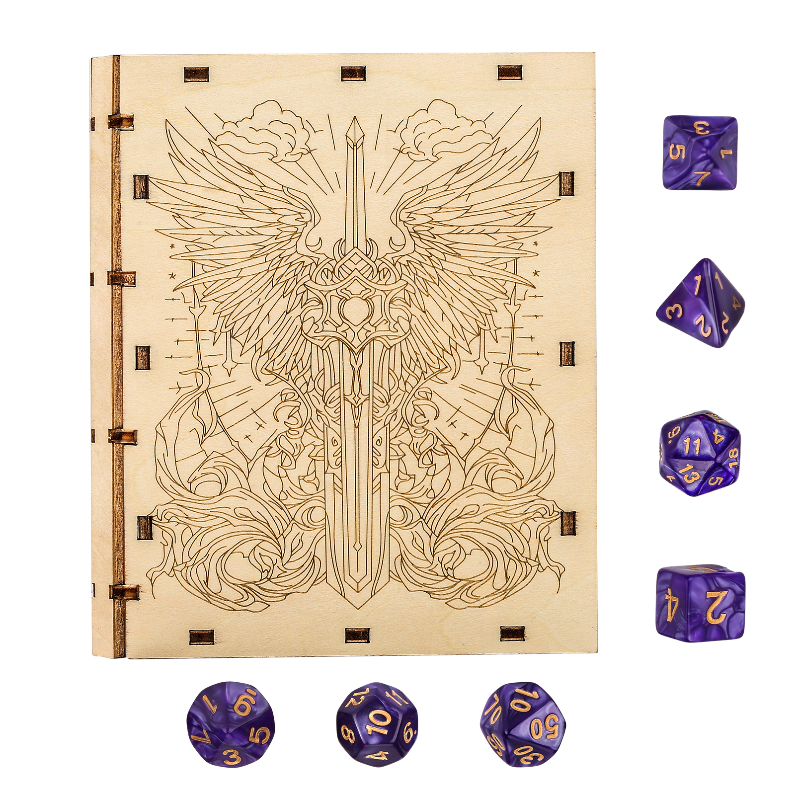 Guardian's Wing Dice Vault and Tray