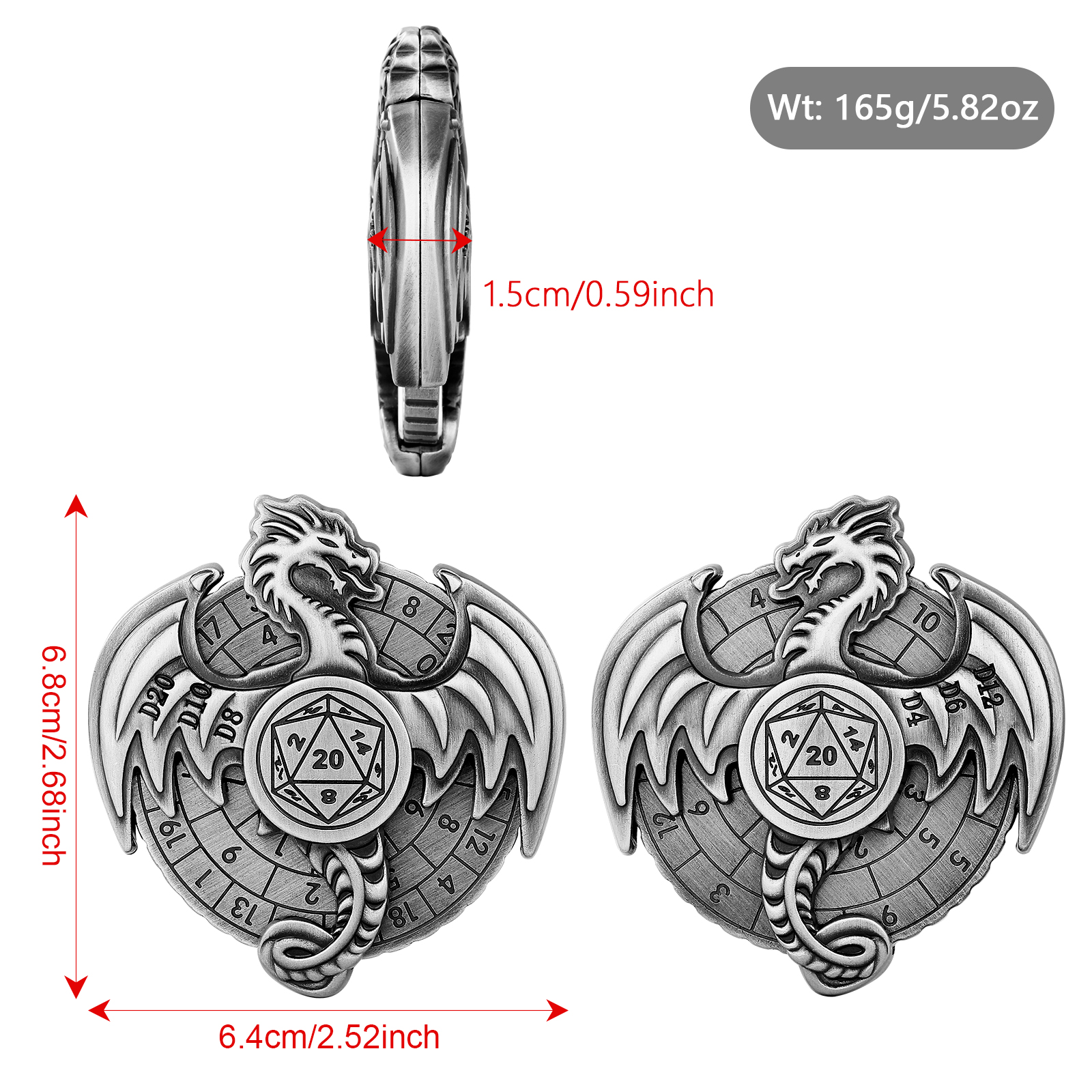 Winged Dragon Spinner Dice