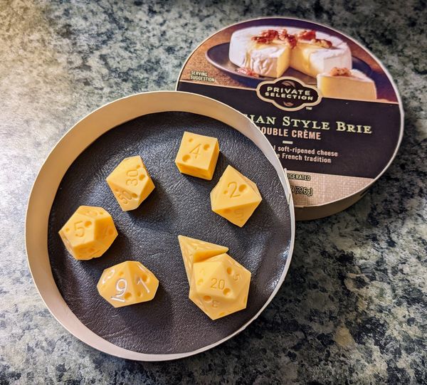 Cheese dice