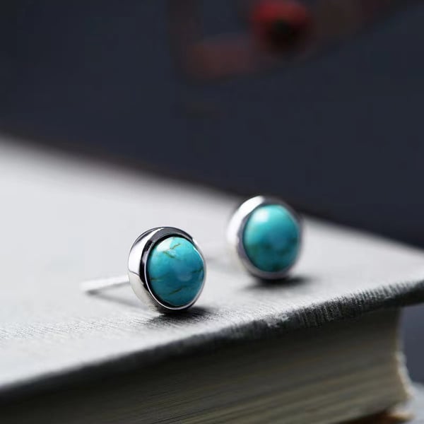Turquoise small earrings