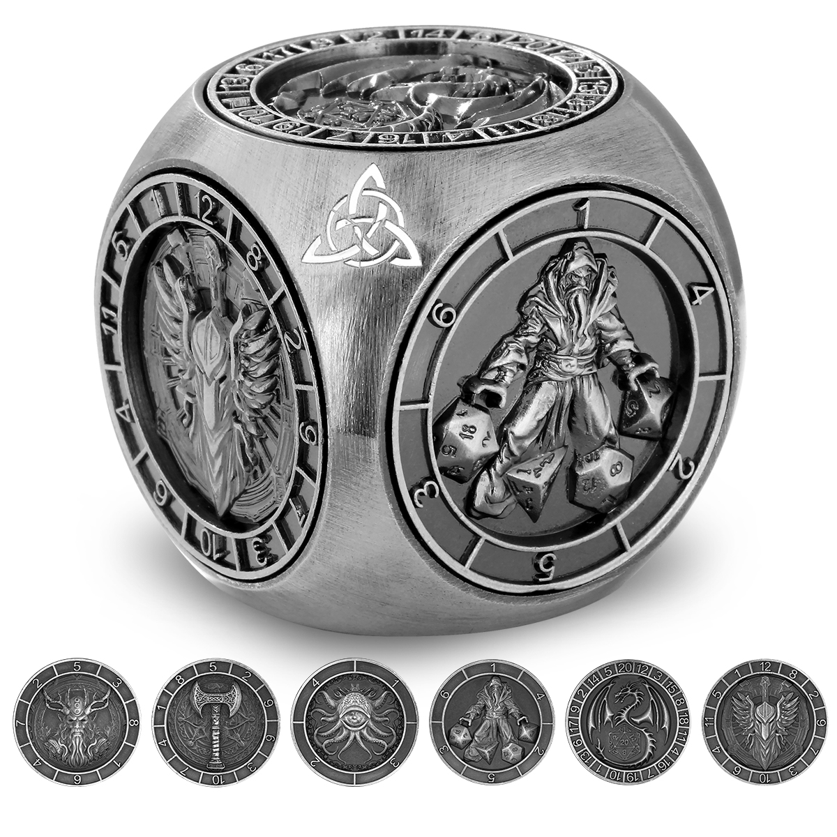 Rotating Orb Dice Generator