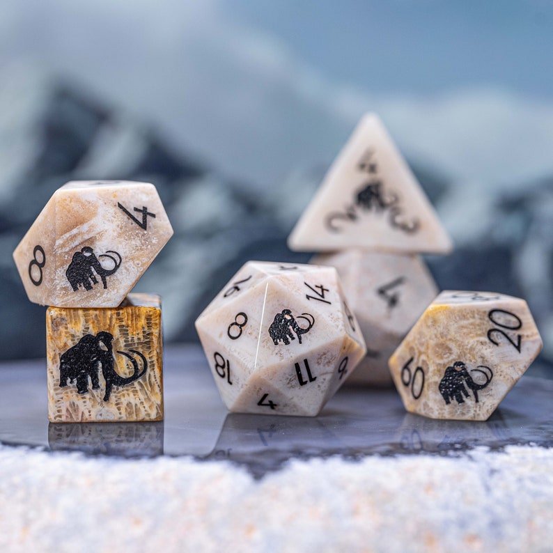 Mammoth DnD Dice Set