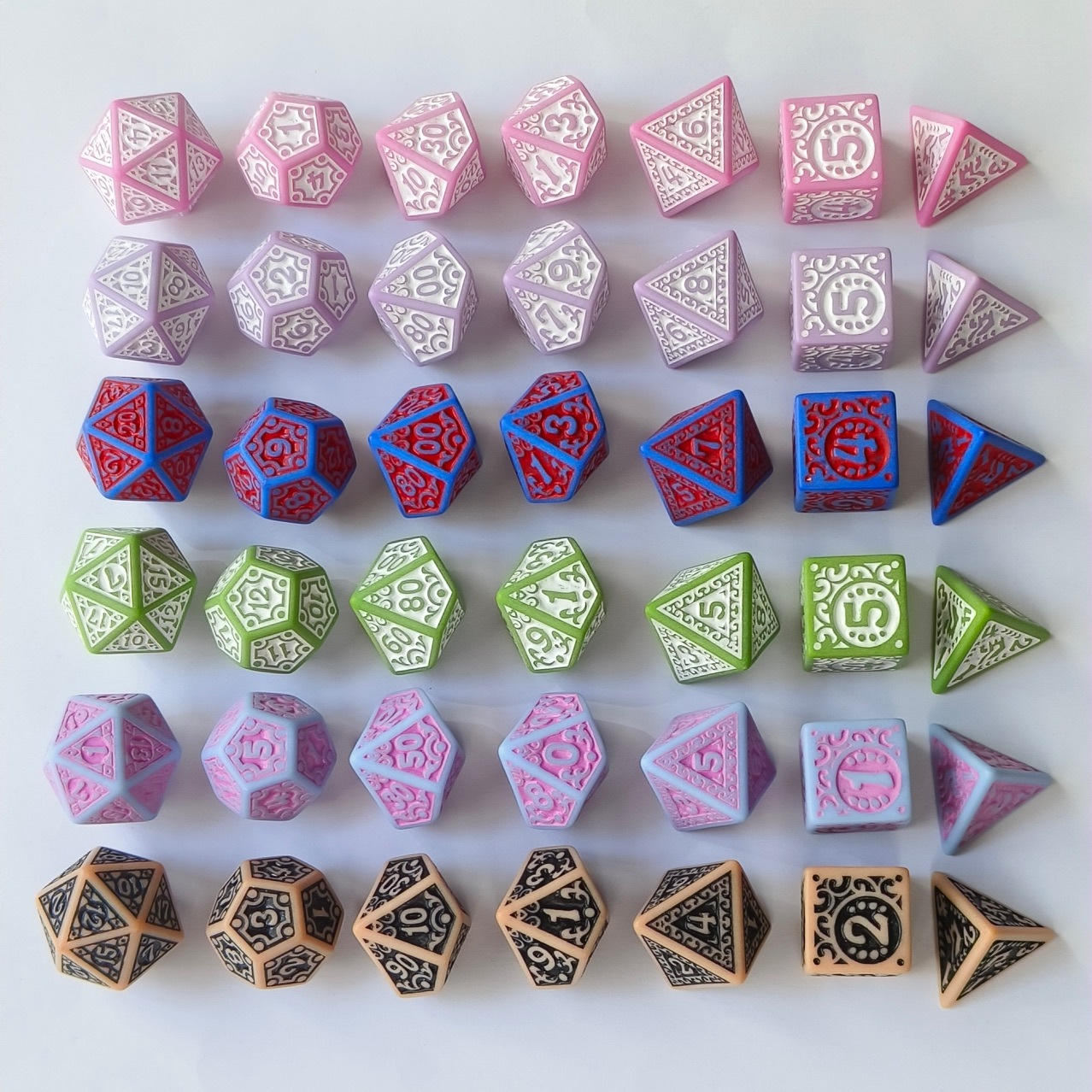 Waves 🌊 pattern dice