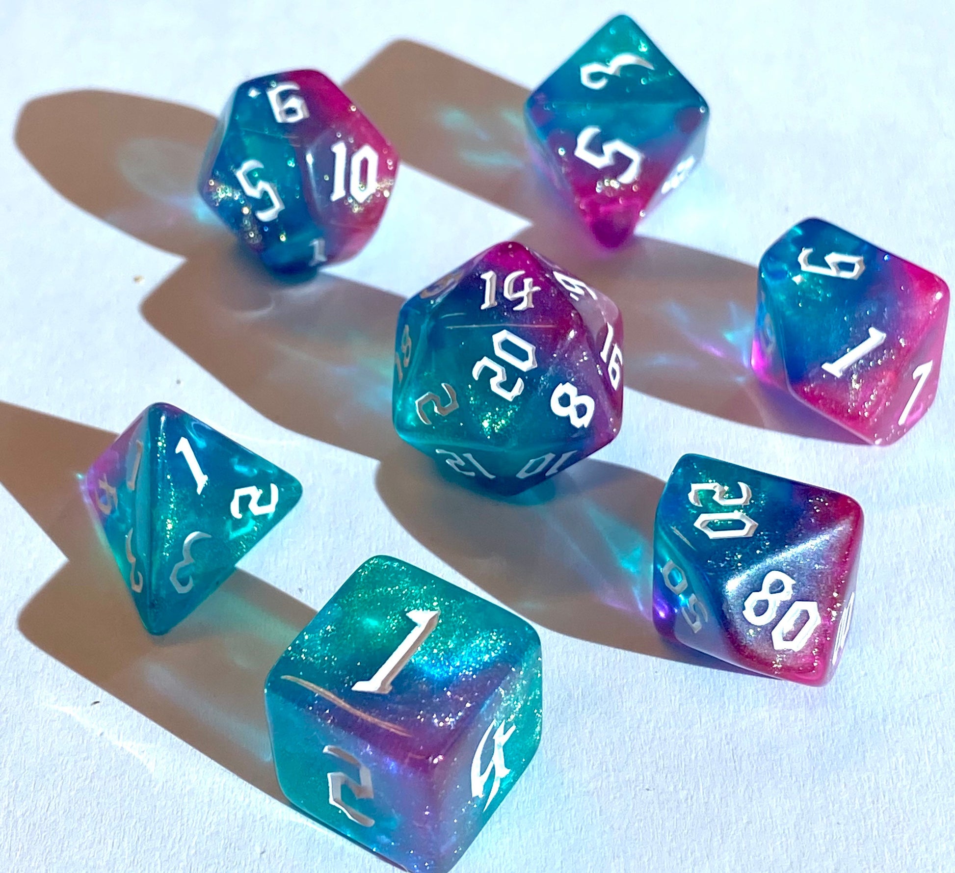 Fey Spirit - NEW Shimmer Dice Set