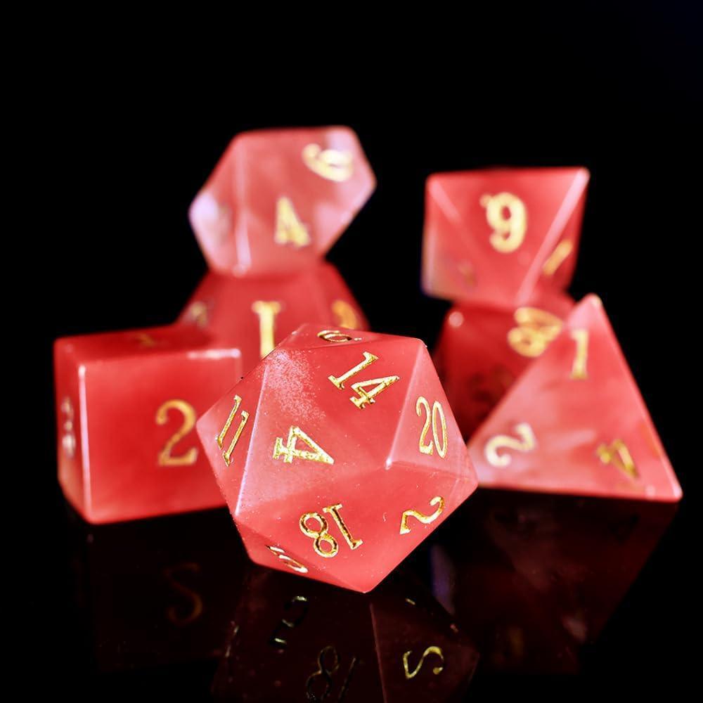 Red Ghost Embers Gem Dice