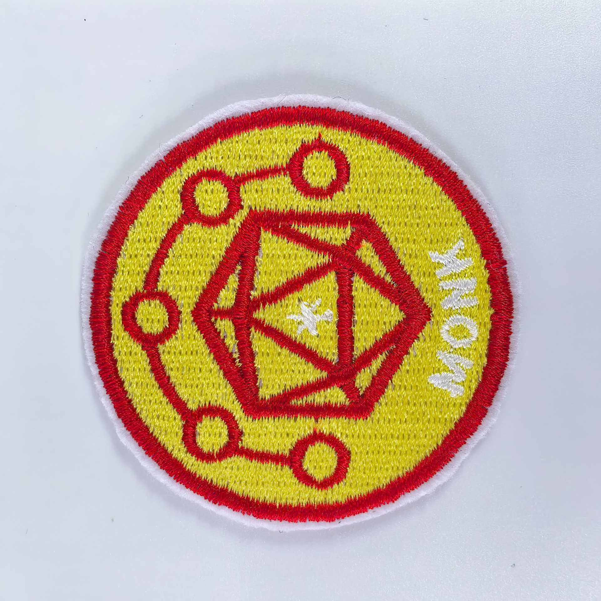 Dice Embroidery DIY Cloth Patch