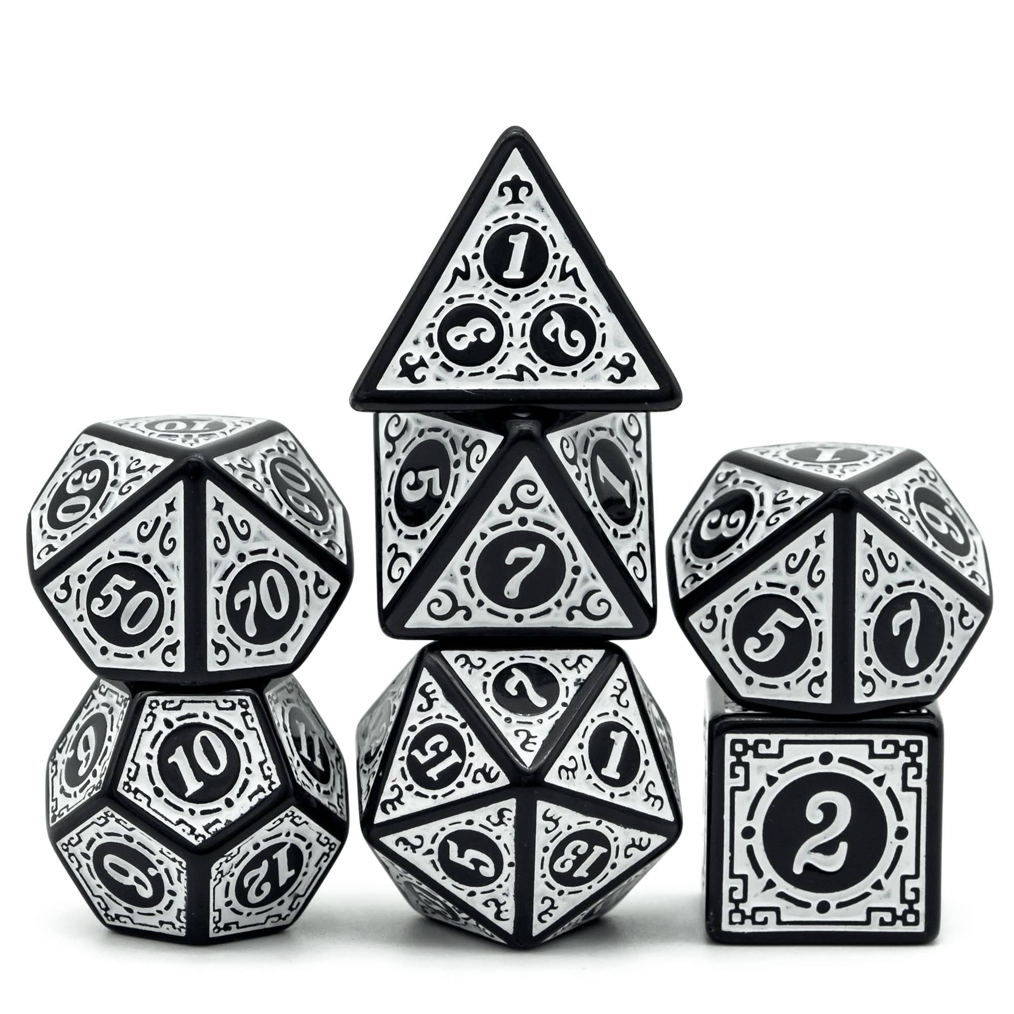 Window Lattice Carved Series Dice set