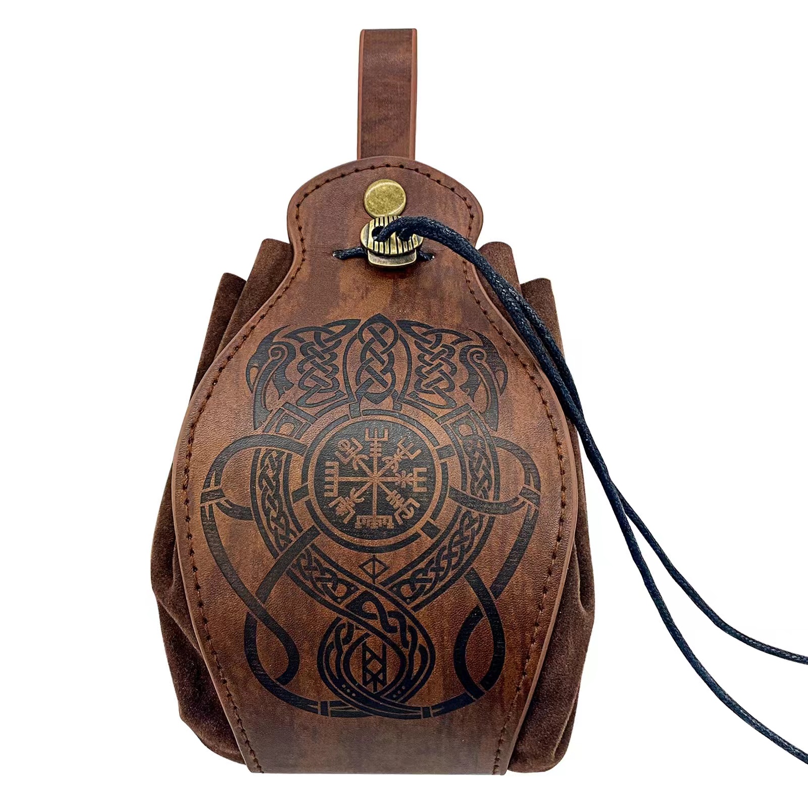 The Guild's Leather Dice Pouch & Tray