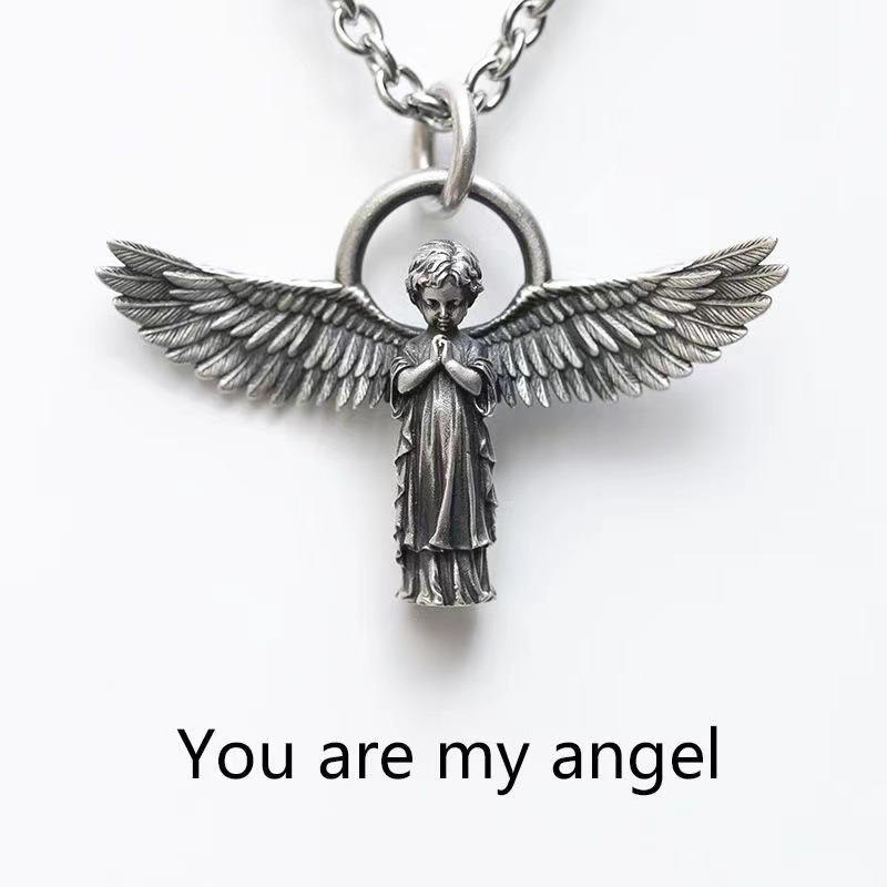 Cupid Wings Necklace