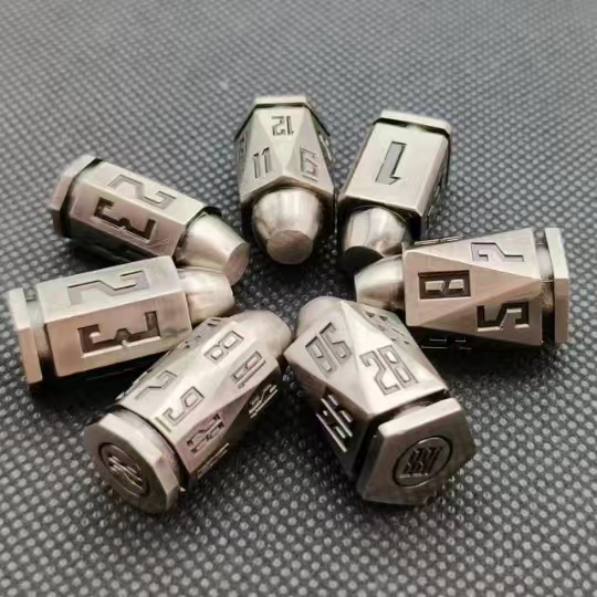 New D6 Bullet Dice Set