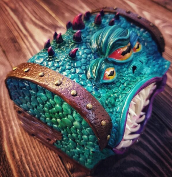 D&D MIMIC DICE CHEST