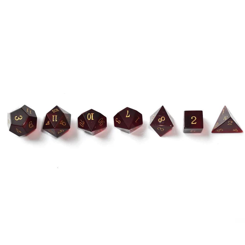 Pure Red Crystal Dice
