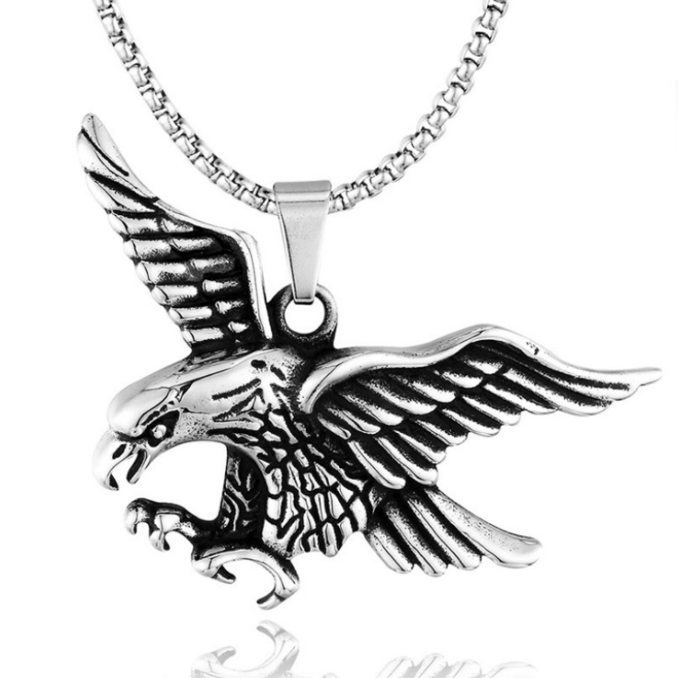Eagle Animal Charm Necklace
