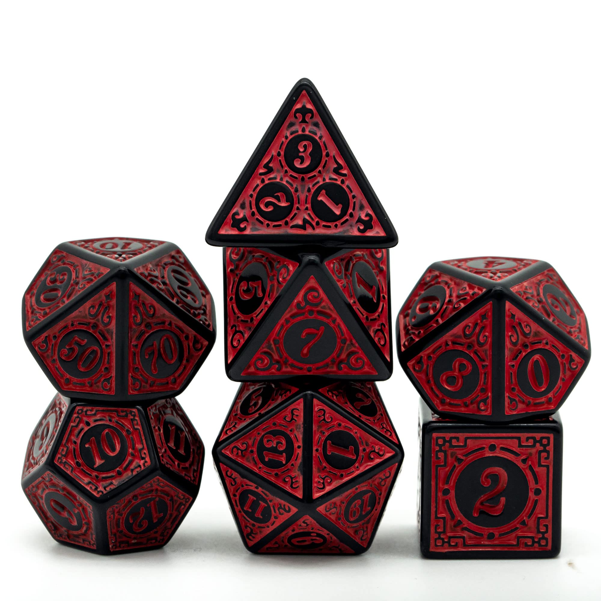 Window Lattice Carved Series Dice set
