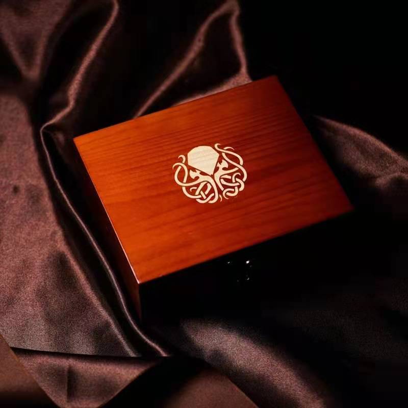 Retro Wood DnD Dice Box