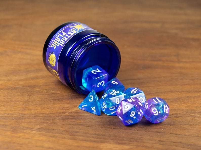 Astral Plane Dice Set | 7 Polyhedral Dice