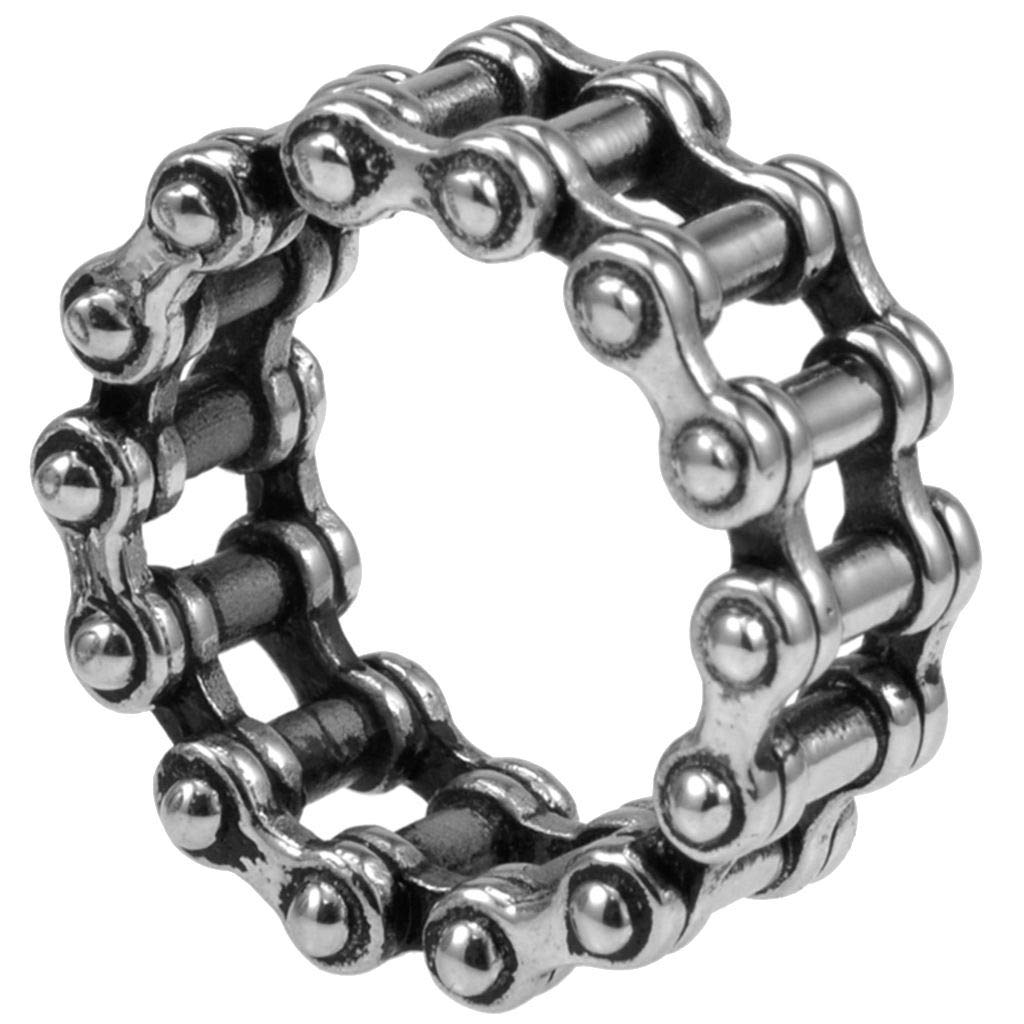 Stainless Steel Motorcycle Biker Ring