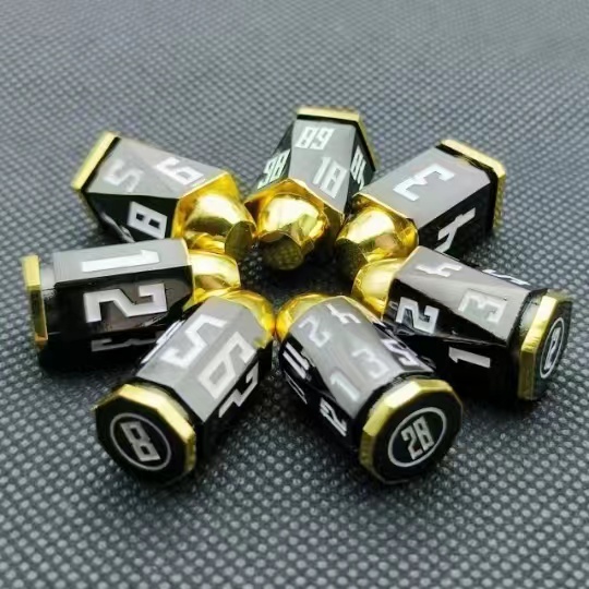 New D6 Bullet Dice Set