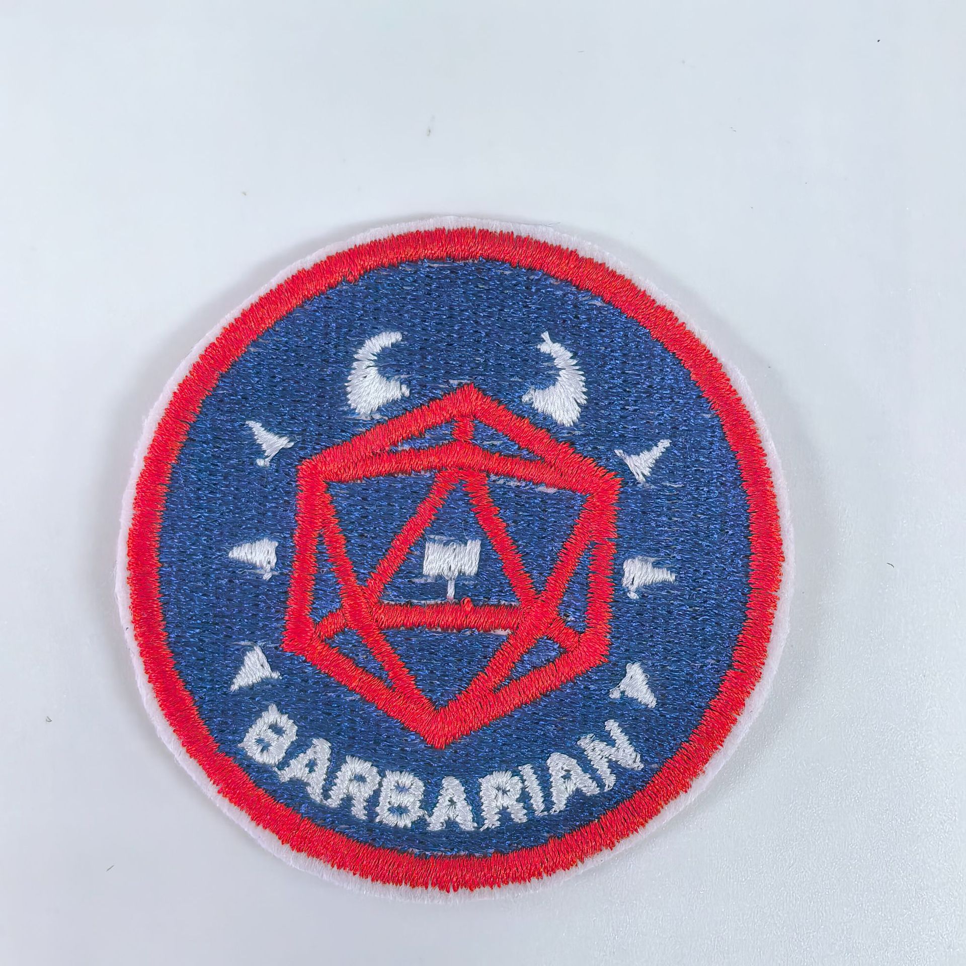 Dice Embroidery DIY Cloth Patch