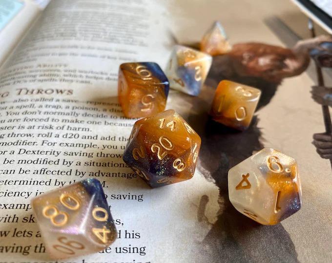 Mystic Fox DND Dice Set