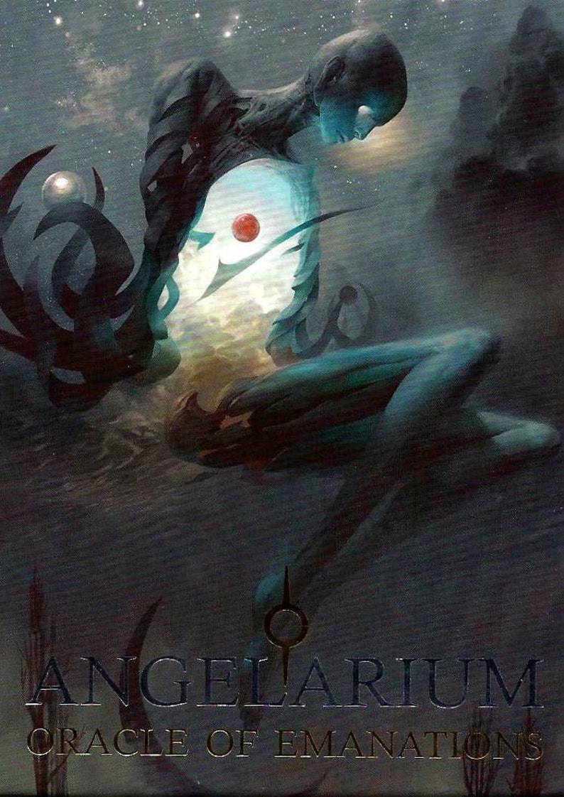 Angel Arium Oracle Of Emanations Cards Set Tarot Card Deck Booklet