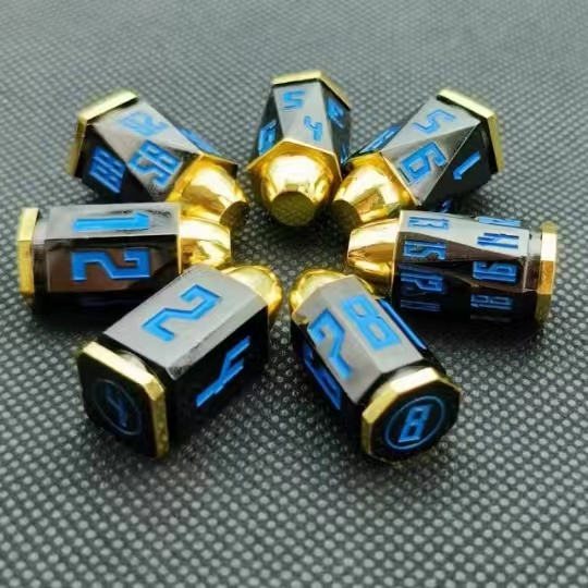 New D6 Bullet Dice Set