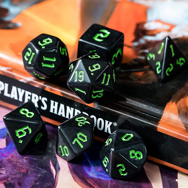 Dark: Green Dice Set