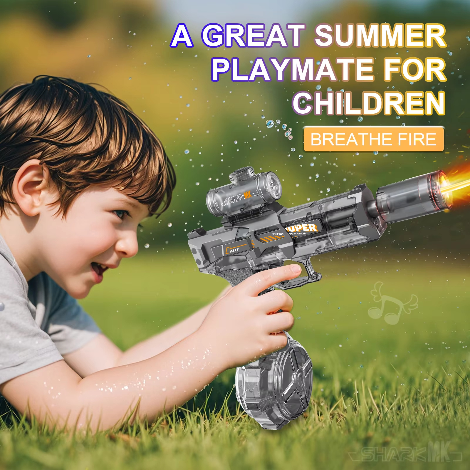 🌊Summer Discount🔫💦Fast Mode Ice Explosion Pistol Water Gun