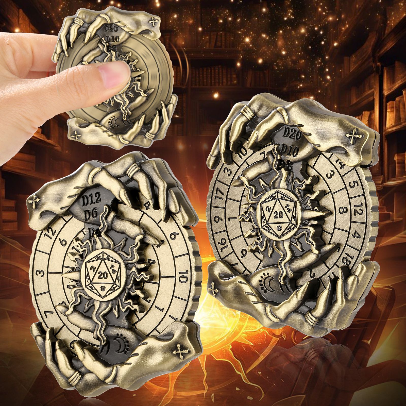 Magic Hand DND Dice Spinner