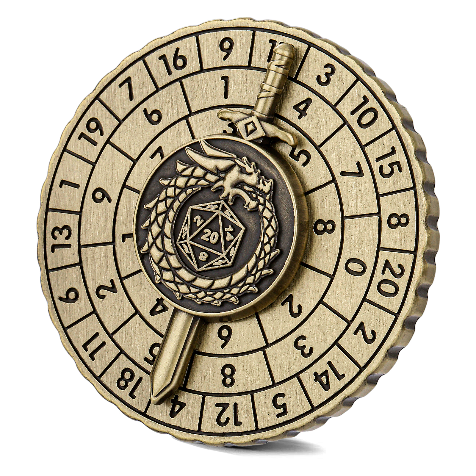 Dragon Sword Spinner Dice Roller