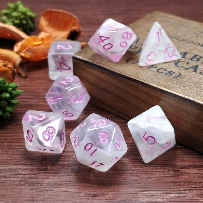 WINTER SAKURA DICE SET
