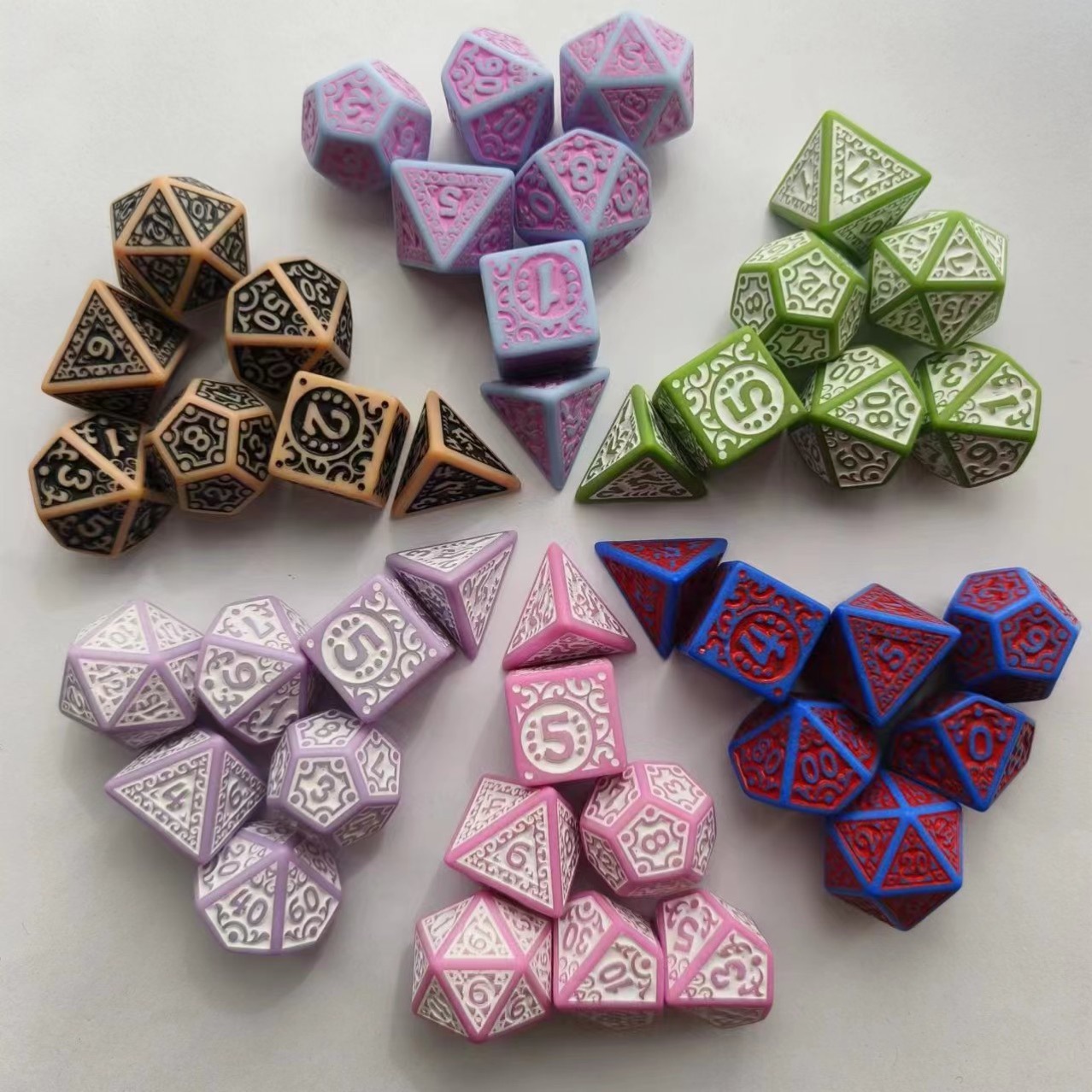 Waves 🌊 pattern dice